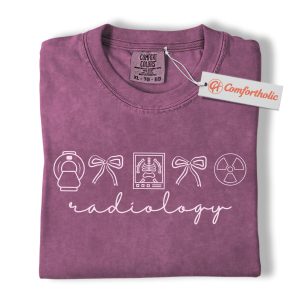 Radiology Shirt, Cute X-Ray T-Shirt, Medical Imaging Worker Graphic Tee, Gift for Radiologic Technologists, Rad Tech Comfort Colors Shirt