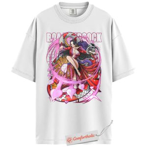 Alternative view of Boa Hancock Shirt, One Piece Shirt, Anime Shirt, Comfort Colors Shirt