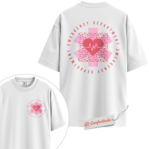 Emergency Department Shirt, ER Nurse Shirt, Cute Medical Staff Shirt, Healthcare Worker Gift, Comfort Colors Tee 2-Sided