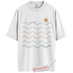 Alternative view of Salt and Light Shirt, Matthew 5:13-16 Bible Verse T-Shirt, Minimalist Christian Shirt, Faith Tee, Religious Comfort Colors Shirt