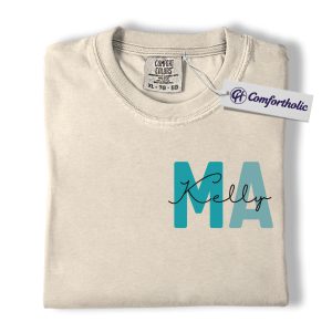 Custom Medical Assistant Shirt, Personalized MA T-Shirt with Name, Healthcare Worker Graphic Tee, Medical Staff Comfort Colors Shirt