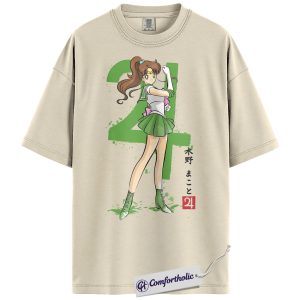 Alternative view of Sailor Jupiter Shirt, Makoto Kino Tee, Sailor Moon Shirt, Anime Comfort Colors T-Shirt