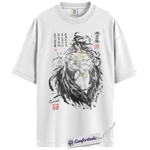 Albedo Shirt, Overlord Shirt, Anime Comfort Colors T-Shirt