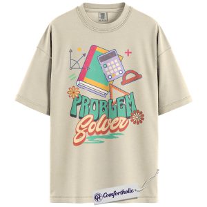 Problem Solver Shirt, Funny Math Teacher T-Shirt, STEM Classroom Graphic Tee, Educational Gift for Teachers, Comfort Colors Shirt