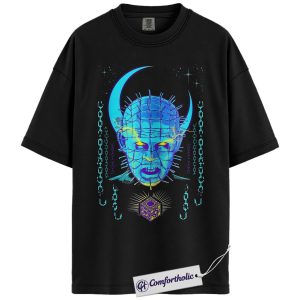 Pinhead Shirt, Hellraiser Shirt, Horror Movie Graphic Tee, Halloween T-Shirt, Comfort Colors Shirt