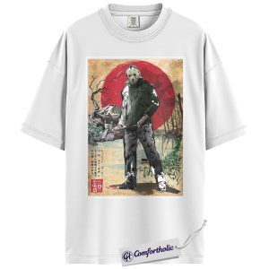 Alternative view of Jason Voorhees Shirt, Friday the 13th Shirt, Horror Movie Graphic Tee, Halloween T-Shirt, Comfort Colors Shirt