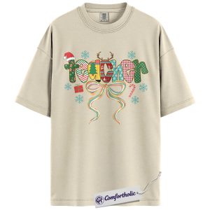 Teacher Christmas Shirt, Holiday Teacher T-Shirt, Cute Festive School Graphic Tee, Christmas Gift for Teachers, Christmas Comfort Colors Shirt
