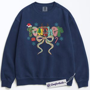 Teacher Christmas Sweatshirt, Holiday Teacher Pullover, Cute Festive School Graphic Sweatshirt, Christmas Gift for Teachers, Christmas Comfort Colors Sweatshirt