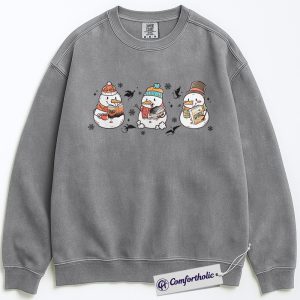 Alternative view of Fourth Wing Christmas Sweatshirt, Iron Flame Book Lover Sweatshirt, Fantasy Dragon Reading Graphic Sweatshirt, Cute Bookish Holiday Gift for Readers, Christmas Comfort Colors Sweatshirt