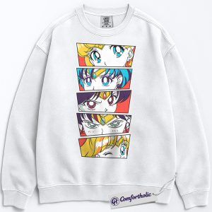 Sailor Moon Sweatshirt, Anime Graphic Sweatshirt, Comfort Colors Sweatshirt