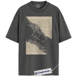 To Whatever End Shirt, Book Lover T-Shirt, Throne of Glass Graphic Tee, Gift for Readers, Fantasy Bookish Comfort Colors Shirt