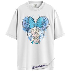 Elsa Shirt, Frozen Shirt, Animated Graphic Tee, Comfort Colors Shirt