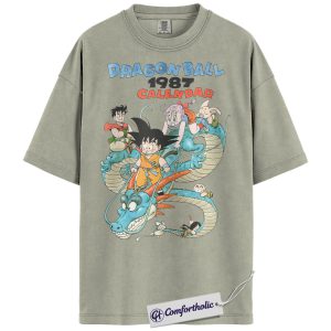 Dragon Ball Shirt, Christmas Shirt, Anime Graphic Tee, Comfort Colors Shirt