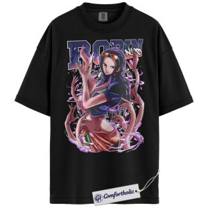 Nico Robin Shirt, One Piece Shirt, Anime Graphic Tee, Comfort Colors Shirt