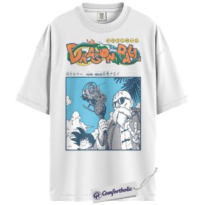 Alternative view of Son Goku Shirt, Master Roshi Shirt, Dragon Ball Shirt, Anime Graphic Tee, Comfort Colors Shirt
