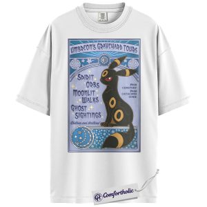 Alternative view of Umbreon Shirt, Pokemon Shirt, PKM T-Shirt, Anime Graphic Tee, Comfort Colors Shirt