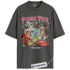 Alternative view of Disneyland Shirt, Animated Graphic Tee, Comfort Colors Shirt