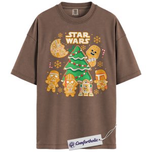 Star Wars Shirt, Christmas Shirt, Movie Graphic Tee, Christmas Comfort Colors Shirt