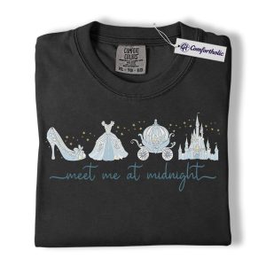 Alternative view of Cinderella Shirt, Animated Graphic Tee, Comfort Colors Shirt
