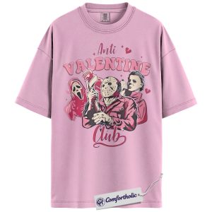 Ghostface Shirt, Michael Myers Shirt, Jason Voorhees Shirt, Valentine's Day Shirt, Horror Graphic Tee, Comfort Colors Shirt