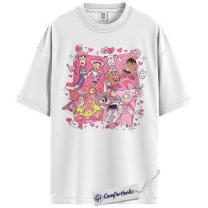 Alternative view of Toy Story Shirt, Valentine's Day Shirt, Animated Graphic Tee, Comfort Colors Shirt