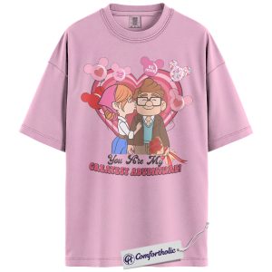 Carl and Ellie Shirt, UP Shirt, Valentine's Day Shirt, Animated Graphic Tee, Comfort Colors Shirt