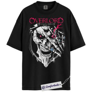 Ainz Ooal Gown Shirt, Momonga Shirt, Overlord Shirt, Anime Graphic Tee, Comfort Colors Shirt