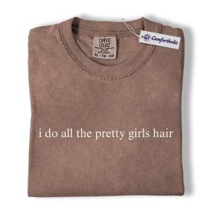 Hairstylist Quote Shirt, Minimal Typographic Salon Graphic Tee, Funny Hairdresser Stylist T-Shirt, Gift for Hair Stylists & Beauty Professionals, Comfort Colors Shirt