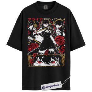 Yor Forger Shirt, Spy x Family Shirt, Anime Graphic Tee, Comfort Colors Shirt