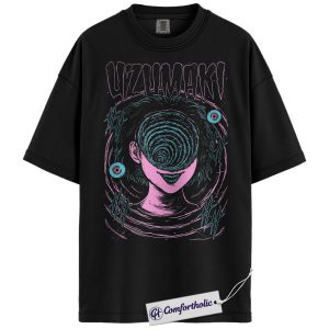 Uzumaki Shirt, Junji Ito Shirt, Anime Graphic Tee, Comfort Colors Shirt