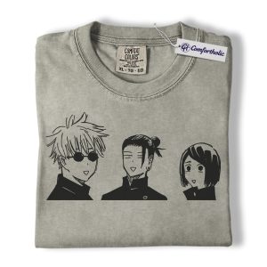 Jujutsu Kaisen Shirt, Anime Graphic Tee, Comfort Colors Shirt