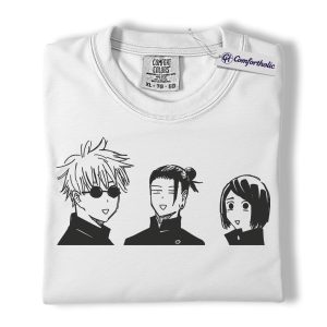 Alternative view of Jujutsu Kaisen Shirt, Anime Graphic Tee, Comfort Colors Shirt