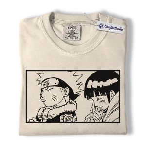 Hinata Shirt, Naruto Shirt, Anime Graphic Tee, Comfort Colors Shirt