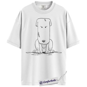 Alternative view of Chouchou Dog Shirt, One Piece Shirt, Anime Graphic Tee, Comfort Colors Shirt