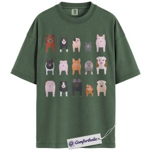 Pig Shirt, Cute Farm Animal Graphic Tee, Pig Farmer T-Shirt, Gift for Pig Lovers, Comfort Colors Shirt