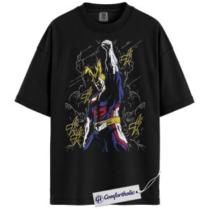 All Might Shirt, My Hero Academia Shirt, MHA Shirt, Anime Graphic Tee, Comfort Colors Shirt