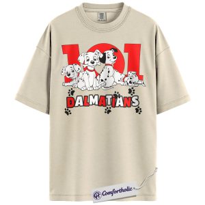 101 Dalmatians Shirt, Animated Graphic Tee, Comfort Colors Shirt