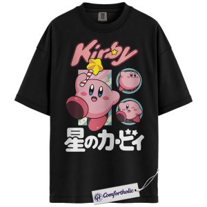 Kirby Shirt, Game Graphic Tee, Comfort Colors Shirt