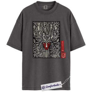 Princess Mononoke Shirt, Studio Ghibli Shirt, Anime Graphic Tee, Comfort Colors Shirt