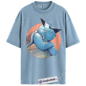 Squirtle Shirt, Pokemon Shirt, Anime Graphic Tee, Comfort Colors Shirt