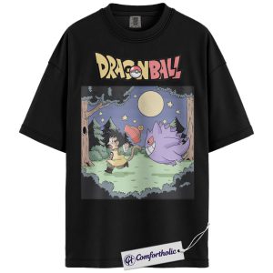 Gengar Shirt, Son Goku Shirt, Dragon Ball Shirt, Pokemon Shirt, Anime Graphic Tee, Comfort Colors Shirt