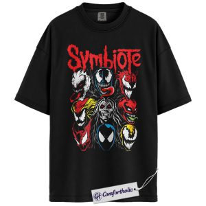 Venom Shirt, Symbiotes Shirt, Marvel Comics Graphic Tee, Comfort Colors Shirt