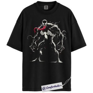 Venom Shirt, Marvel Comics Graphic Tee, Comfort Colors Shirt