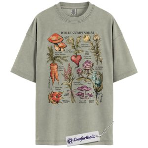 The Legend of Zelda Breath of the Wild Shirt, Unisex Gaming T-Shirt, BOTW Link Adventure Graphic Tee, Hyrule Fantasy Gamer Gift, Comfort Colors Shirt