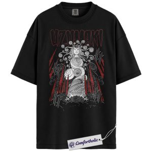 Kirie Goshima Shirt, Uzumaki Shirt, Junji Ito Shirt, Anime Graphic Tee, Comfort Colors Shirt
