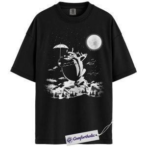 My Neighbor Totoro Shirt, Studio Ghibli Shirt, Anime Graphic Tee, Comfort Colors Shirt