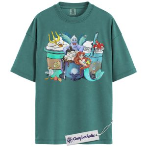 The Little Mermaid Shirt, Anime Graphic Tee, Comfort Colors Shirt