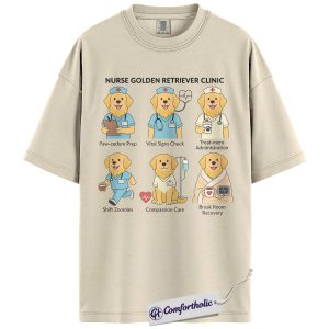 ICU Nurse Shirt, Minimalist Medical Icons Graphic Tee, Intensive Care Unit RN T-Shirt, Gift for ICU Nurses & Critical Care Staff, Comfort Colors Shirt