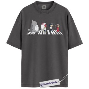 Princess Mononoke Shirt, Spirited Away Shirt, My Neighbor Totoro Shirt, Studio Ghibli Shirt, Anime Graphic Tee, Comfort Colors Shirt