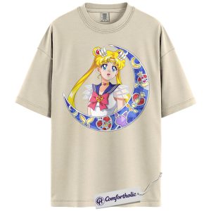 Usagi Tsukino Shirt, Sailor Moon Shirt, Anime Graphic Tee, Comfort Colors Shirt
